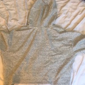 H&M short hooded sweatshirt